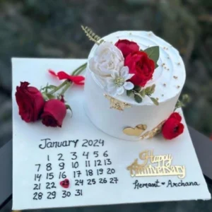 Happy Anniversary Cake