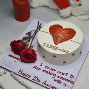 Happy Anniversary Cake